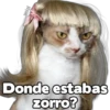 yeisi
Donde estabas
zorro?