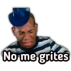 No me grites