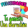 FELIGIDADES
Maruchan.
Instant
Lunch.
Te ganaste
Una maruchan