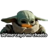 se me cayó mi cheeto