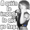 A quién le importa lo que yo haga ★AMN