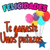 FELICIDADES
Te gamaste
1OS putazos