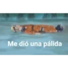 D
Me dió una pálida