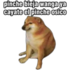 pinche bieja wanga ya
cayate
el pinche osico