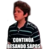 A deAby
CONTINÚA
BESANDO SAPOS