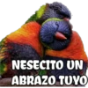 NESECITO UN
ABRAZO TUYO