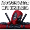 ME FASCINA SABER
DE TI COSITA RICA