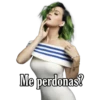 Katty Perry con frases 13