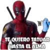 TE QUIERO TATUAR
HASTA EL ALMA