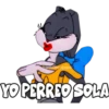 Bugs Bunny Perrea Sola 22