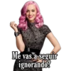 Katty Perry con frases 26