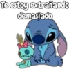 Te estoy extrañando demasiado