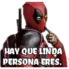 HAY QUE LINDA
PERSONA ERES.