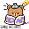 Estoy enfedma