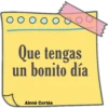 O o O o O o o Que tengas un bonito día Ainné Cortés