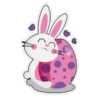 Happy easter rabbit 15