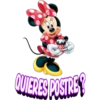 QUIERES POSTRE?