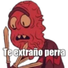 Te extraño perra
