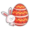 Happy easter rabbit 28