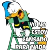 YO NO
ESTOY
CANSADO
PARA NADA