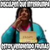 DISCULPENQUE INTERRUMPA
FRONAS
eSTOY venDienDO FRUNAS