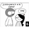 ¿Lista para ir a la
cama?
sep
6