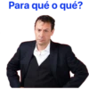 Para qué o qué?