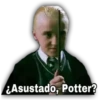 ¿Asustado, Potter?