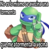 No es lo mismo se avecina una
tormenta
que me atormenta la vecina