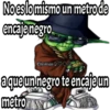 No es lo mismo un metro de
encaje negro
Christian
aque un negro te encaje un
metro