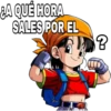&A QUÉ HORA
SALES POR EL