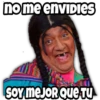 nome envIDIes
SOY meJOR Que TU