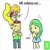Mi cabeza así...
DÕE
ain!
US 3