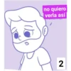 no quiero
verla así
2