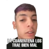 @edhumw
LA CUARENTENA LOS
TRAE BIEN MAL