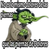 No es lo mismo dolores de las
piernas
que las piernas de Dolores