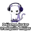 Déjame jugar
tranquilo mujer
