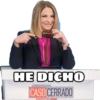 HE DICHO
CASO CERRADO