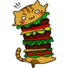 Gato hamburguesa 27