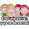 Eres una zorra.
Yyosedezorras!