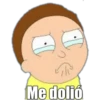 Me dolió