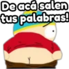 De acâ salen
tus palabras!