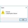 Open
|
Friends
Catastrophic failure
OK