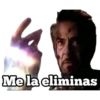 Me la eliminas