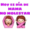 HOY ES DÍA DE
MAMA
NO MOLESTAR
The Ramzes