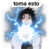 toma esto
K