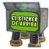 EL STICKER
DE ARRIBA