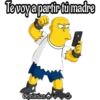Te voy a partir tu madre
Christian