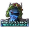 NO ME GUSTA TU PIROPO
MACHISTA Y OPRESOR