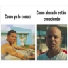 Como ahora lo están
Como yo lo conocí
conociendo